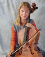 Mädchen mit Cello